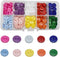 200pcs 10mm 10 Color Buttons Resin Shirt Buttons for Sewing Children Sweater Crafts DIY Clothes Bulk Scrapbooking 2 Holes
