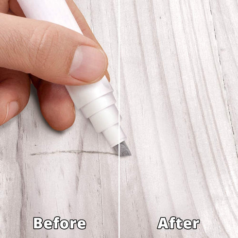 Rejuvenate Exact Match Wood Furniture and Wood Floor Repair Markers Maple Oak Cherry Walnut Mahogany and Espresso and White Gray Colors