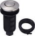 SINKINGDOM Air Activated Switch Button for Sink Garbage Disposal Part, Brushed Nickel