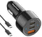 USB C Car Charger 48W, Deep Dream USB C Car Adapter Fast Charging, PD & QC3.0 Cigarette Lighter Adapter Compatible with iPad, iPhone 14 Plus Pro 13 12 11, Samsung Galaxy S22 S21 S20, Google Pixel