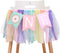 Donut 1 to 2 Years Old Birthday Banner - Donut Theme Birthday High Chair Banner, a Soft Rainbow Ribbon Tutu Group, Sweet Days, Leaving a Wonderful Party Time, Perfect Party Decoration. (Donut 1)
