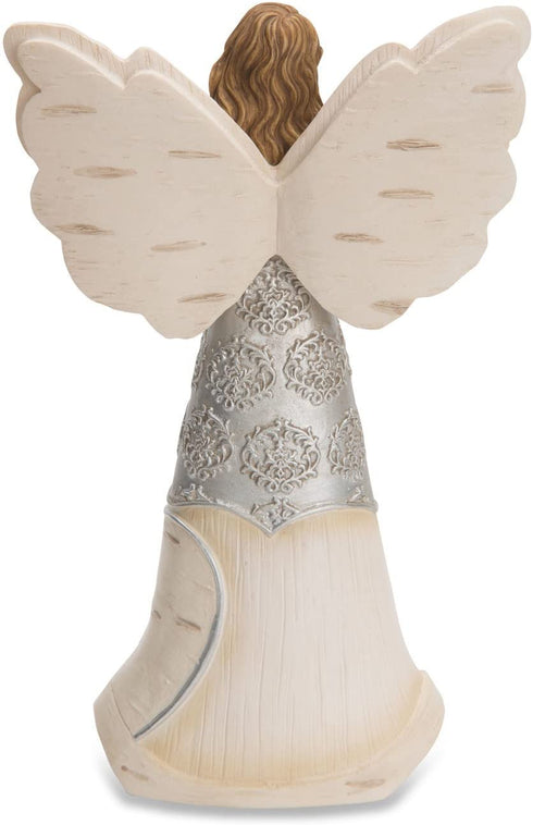 Pavilion Gift Company 82415 Elements Angels-Happy 60th Birthday May The Blessings of Today Bring You Joyful Tomorrows, Melange