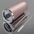 Umite Chef 20oz Tumbler with Lid, Stainless Steel Vacuum Insulated Double Wall Travel Tumbler with Straw, Durable Insulated Coffee Mug, Rose Gold, Thermal Cup with Lid