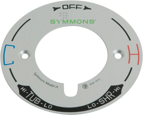 Symmons T-29A Temptrol Model A Escutcheon Dial