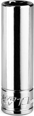 Capri Tools 10 mm Deep Socket, 1/4-Inch Drive, 6-Point, Metric