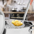 La Cuisine 18/10 Stainless Steel Soup Ladle Skimmer Spoon €“ 2 Pack includes 1 pc Soup Sauce Ladles and 1 pc Slotted Spoon Skimmer with hook handle. Mirror Finish