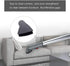iTechlife Crevice Tool and Dust Brush Upholstery Tool Compatible with Shark Navigator Lift-Away Vacuum Cleaner Models NV350, NV352, NV355, NV356E, Compare to Part No.112FFJ, Gray, 05