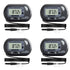 Veanic 4-Pack Digital Aquarium Fish Tank Thermometer Terrarium Water Temperature Meter Gauge with Water-Resistant Sensor Probe for Reptile Turtle Incubators (Black)