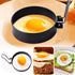 Egg Ring,Egg Cooking Ring,4 Pack Stainless Steel Egg Rings,Ring for Cooking Eggs,Pancake Mold for Frying Eggs,Round Pancake Mold
