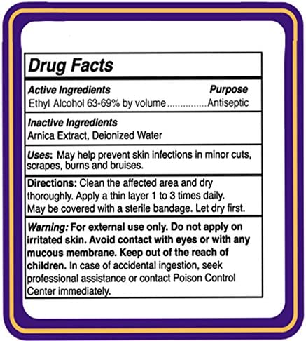 Arnica Liquid Tintura de Arnica Doctor E 1 OZ