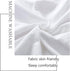 CAWANFLY Pom Pom Fringe Pillow Cases, Tassel Sham Set King Size Bedding Pillow Covers, 20x36inches, Set of 2 (White)