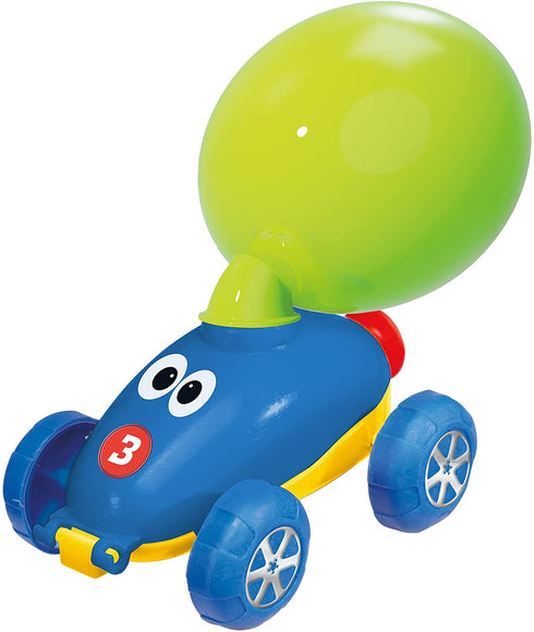 Ontel Balloon Zoom Blue Car Set with Rocket Ship, Multi