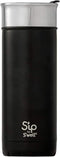 Sip by Swell Stainless Steel Travel Mug ,16 Fl Oz , Coffee Black ,Double Layered Vacuum-Insulated Travel Mug Keeps Coffee Tea And Drinks Cold for 16 Hours and Hot for 4