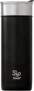 Sip by Swell Stainless Steel Travel Mug ,16 Fl Oz , Coffee Black ,Double Layered Vacuum-Insulated Travel Mug Keeps Coffee Tea And Drinks Cold for 16 Hours and Hot for 4