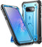 Galaxy S10e Rugged Case with Kickstand, Poetic Heavy Duty Military Grade Full Body Cover, with Built-in-Screen Protector, Revolution Series, for Samsung Galaxy S10e 5.8 Inch (2019), Blue