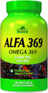 Alfa Vitamins Alfa 3-6-9 1000 Mg Nutrition Supplement, 100 Count