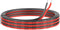 22 Gauge Silicone Electric Wire, EvZ 33ft 22AWG Flexible 2 Conductor Parallel Cable, 2pin Red Black, High Temperature Resistant, Single Color LED Strip Extension