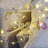 Battery Operated Indoor House String Lights Bohemia Style String with Colorful Jewels LED Fairy Christmas Lights Battery Powered 8 Mode RemoteTimer 30 Warm White LED Gift Lights for Bedroom Kids