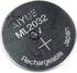 ML2032 Rechargeable Battery Replacement for Logitech K750 Keyboard