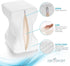Abco Tech Memory Foam Knee Pillow for Side Sleepers Back Pain, Pregnancy, Leg Pain, Hip Pain and Sciatica Relief - Leg Pillow Wedge with Washable Cover and Bag
