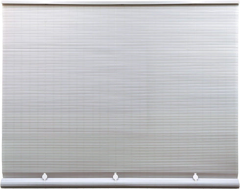 Radiance, Cord Free 1/4 Inch Oval PVC Shade, White, 36 Inches x 72 Inches Roll Up Blind (3320136)