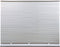 Radiance, Cord Free 1/4 Inch Oval PVC Shade, White, 36 Inches x 72 Inches Roll Up Blind (3320136)