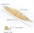 Accmor Incense Holder Set, Leaf and Snail Incense Burner, Incense Ash Catcher, Incense Sticks Holder for Counters, Meditation Room, Yoga, Home, Office, Gold