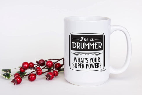 Christmas Gifts for Drummers Women Men Boyfriend Girlfriend Birthday Unique Best Cheap Funny Perfect Mug Drummers Girl Prime Gift Bag Mens Ideas Cool Dad Novelty Boyfriend Man Musician