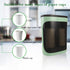 Kimsmap Cup Dispenser, Pull Type Water Cooler Cup Holder Fit 3oz - 6oz Small Cup, Wall Mount Disposable Cup Dispenser for Bathroom Home Office Gym Green