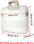 Lemical Portable Plastic Transparent File Boxes with Handle A4 Large Capacity Heavy Duty File Boxes Plastic Transparent Paper Storage Boxes Portable Documents Case Storage Boxes File Organizer Boxes