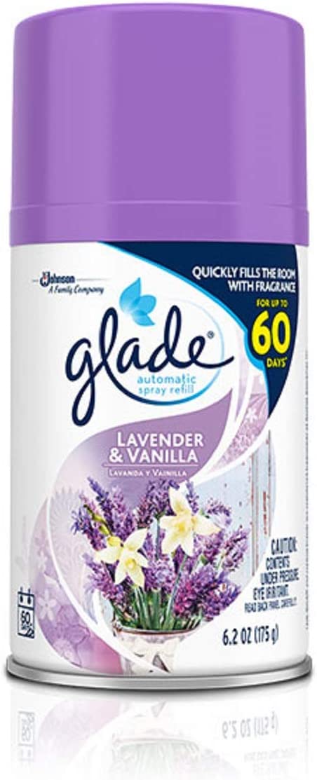 Glade Automatic Spray Refill - Lavender & Vanilla - 6.2 oz - 2 pk