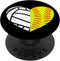 Volleyball Softball Heart PopSockets Swappable PopGrip