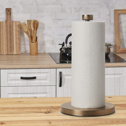 Kamenstein - 5263215 Kamenstein Perfect Tear Paper Towel Holder, 13-Inch, Gold
