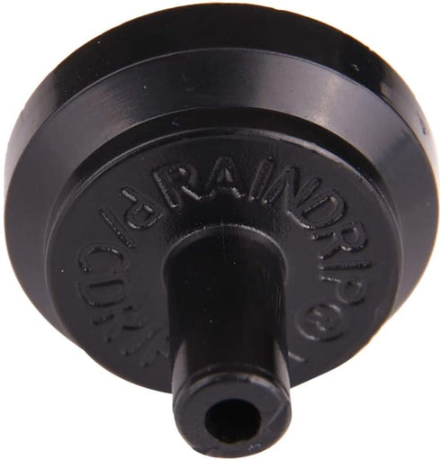 Raindrip PC4050B Pressure Compensating Dripper, 50-Pack, Black