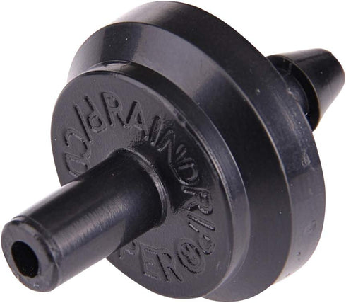 Raindrip PC4050B Pressure Compensating Dripper, 50-Pack, Black