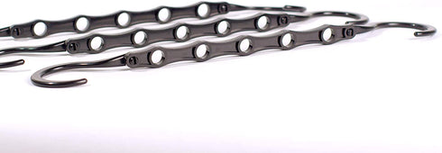 Space Saver Hangers for Smart Closet Organizer (16, Black)