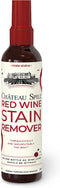 CHATEAU SPILL Red Wine Stain Remover for Clothes – 4oz Safe Stain Remover Spray for Stubborn Stains - Cleaner Wipes Away New and Set on Tablecloth, Garment, Carpet, Upholstery and Laundry