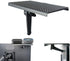 YOKEPO Platform Solid Screen Shelf Adjustable Mount Desktop PC Monitor Used to Place Cable Box Speakers Apple TV Playstation Camera Frames Remote (Black, New 8 inch)