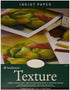 Strathmore (59-701 Textured Inkjet Paper, 8.5"x11", 25 Sheets , White