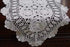 Janef White Handmade Crochet Cotton Table Runner Lace Doilies Doily Oval Dresser Scarves,16 by 35 Inches.