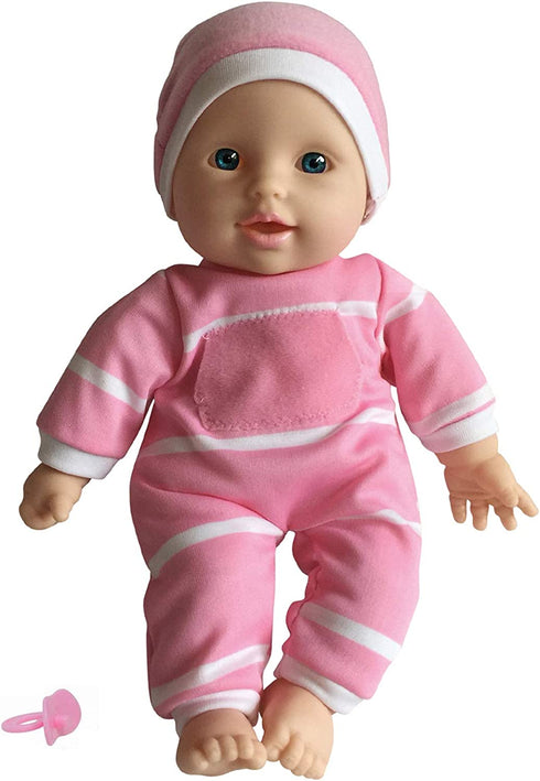The New York Doll Collection "11 inch Soft Body Doll in Gift Box - 11"" Baby Doll (Caucasian)
