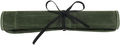 JOINDO Heavy Duty Waxed Canvas Knife Bag, Professional Chef Knife Roll Bags with 6 Slots, Knives Pouch