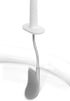 Toilet Brush with Slim Holder Flexible Anti-Drip