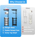 Toilet Paper Holder Stand with Shelf, Free Standing Toilet Tissue Roll Storage Rack for Bathroom, Black