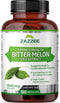 Zazzee Extra Strength Bitter Melon 25:1 Extract, 9000 mg Strength, 150 Vegan Capsules, 10% Bitter Principles, 5 Month Supply, Non-GMO and All-Natural
