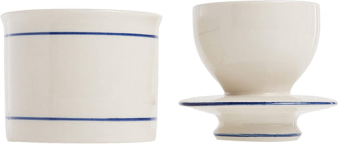 Norpro Glazed Stoneware Butter Keeper