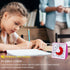Secura 60-Minute Visual Timer, Classroom Countdown Clock, Silent Timer for Kids and Adults, Time Management Tool for Teaching (Purple)