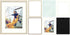 Golden State Art, 11x14 Picture/Shadowbox Frame - Ivory Mat for 8x10 Photo - Sawtooth Hangers for Wall Display - Great for Family Photos, Portraits, Baby Pictures (Beige)