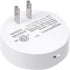 Amazon Basics LED Plug-in Night Light with Dusk to Dawn Sensor, 3/10 Lumen Dual Dimming for Bedroom, Hallway, Stairs - Round, 6-Pack, White, 2.441.542.36
