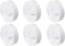 Amazon Basics LED Plug-in Night Light with Dusk to Dawn Sensor, 3/10 Lumen Dual Dimming for Bedroom, Hallway, Stairs - Round, 6-Pack, White, 2.441.542.36